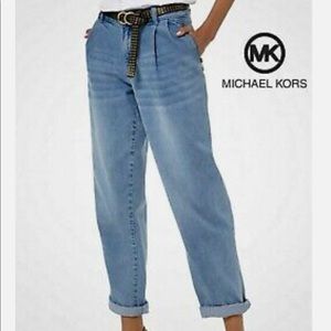 Michael Kors pleated Plus jeans
